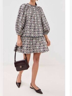 NEW RHODE angelica dress in bordeaux